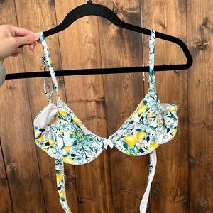 Blackbough Swim Limoncello Candice Underwire Top